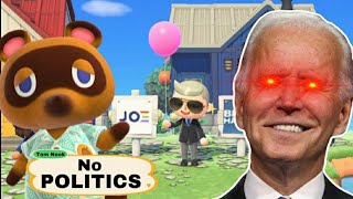 Nintendo BANS Politics From Animal Crossing New Horizons  A Huge Win For ALL Fans [upl. by Mulcahy520]