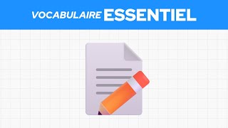 Le vocabulaire anglais essentiel 📝 [upl. by Danni241]