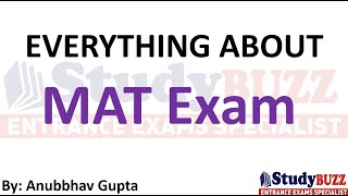 All about MAT 2024 amp Best colleges  Exam pattern Top MAT colleges Important topics MAT syllabus [upl. by Eta]