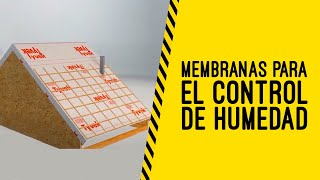 Membranas para control de humedad en la construcción  MATHIESEN [upl. by Azeel]