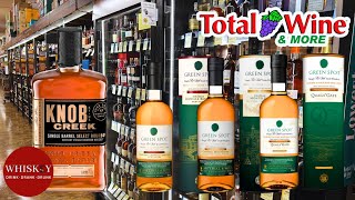 Total Wine Whiskey Wanders Summerlin NV Green Spot Irish Whiskey Medley amp Knob Creek Single Barrel [upl. by Hgielhsa]