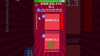 ASME B313 vs B311 shorts [upl. by Trinity]