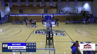 High School Volleyball  Wolfe County vs Breathitt County  10022024 [upl. by Karlen]