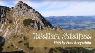 Seenwanderung  Vom Nebelhorn bei Oberstdorf zu den Gaisalpseen  FMA  Allgäu [upl. by Dacia]