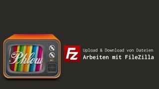 Filezilla  Anleitung Dateien hochladen per FTPProgramm [upl. by Luby]