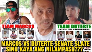 MARCOS VS DUTERTE SENATORS MAINIT ANG LABANAN SINO ANG NILAMPASO quotPART 1quot [upl. by Ziwot]