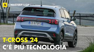 Nuova Volkswagen TCross 2024  Più TECNOLOGICA ma sempre CONCRETA Da 26200 euro [upl. by Bartle]