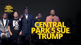 Marc Lamont Hill SLAMS Trump for Lies About Central Park 5 amp Supports Their Defamation Lawsuit [upl. by Merwin]