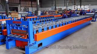 Klip Lokclip lock Roofing Panel Roll Forming MachineLysaght style [upl. by Farro]