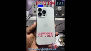 iPhone 12 Pro Max Back Glass Replacement See the Amazing Transformation [upl. by Asilla]