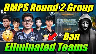 BMPS Round 2 Group Decide 😯 Live Ban  Standings News 😳 CodM FAUG [upl. by Obed957]