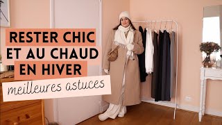 RESTER CHIC EN HIVER MALGRÉ LE FROID  Tenues pour le froid  Lauriane Villa [upl. by Adil]