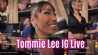 Tommie Lee IG Live 🤣🤣🤣 [upl. by Nwahsad]