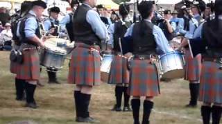 SFU Pipe Band Cosmos Cascade Medley 2009 [upl. by Dnalro]