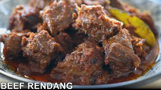 Melt In Your Mouth Beef Rendang Recipe  Resep Rendang Daging Sapi [upl. by Onihc965]