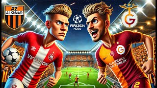 AZ Alkmaar vs Galatasaray UEL MATCH OF THE WEEK 4K Full HD [upl. by Philbo]