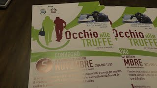 Presentato in Comune il progetto quotOcchio alla truffaquot [upl. by Llessur939]