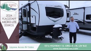 2024 Forest River Flagstaff Micro Lite 25BRDS  That Big Mac Sauce  Layzee Acres RV Sales [upl. by Gnilrets]