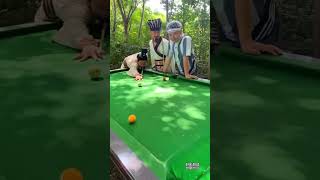 Imagine snooker board was built this wayShorts snooker fun billiards [upl. by Yhtrod]