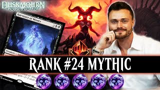 Dominating Top 30 Mythic With Mono Black Standard [upl. by Anoval]