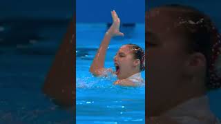 🧜‍♀️ SYNCHRONIZED SPECTACLE Best of Artistic Swimming Olympics olympics2024 [upl. by Cichocki]