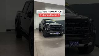 Ford F150 RAPTOR startup sound FordRaptor usedcarsbrampton automobile [upl. by Wagstaff]