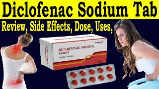 Diclofenac Sodium Tablets ip 50mg Uses in Hindi  Review Diclofenac Sodium Tablets 50 mg uses Dose [upl. by Anwahsak]