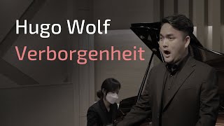 Verborgenheit  Hugo Wolf  Jusung Park 박주성 [upl. by Schreck]