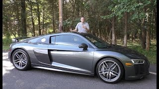 Heres Why the 2017 Audi R8 V10 Plus Costs 200000 Or More [upl. by Ailegnave]