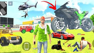 🤩 Modified Big Ninja H2R Superbike 💥😱 Indian Theft Auto 💥Indian Bike Driving 3d 💥🥳 New Update Code [upl. by Novehs]