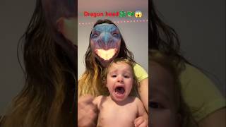 Dragon head 🐉🐲😱funny tiktok filter vairalshorts shorts plzsubscribemychannel [upl. by Branch]