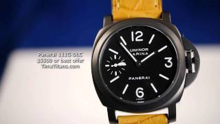 Panera Lumino Marina 111G Painted Dial DLC [upl. by Keller]