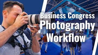 Revealed My Event Photography Workflow at the CyberSec Trade Fair [upl. by Small]