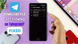 How to Find Downloaded Files in Telegram Fix File Not Showing on Telegram Folder [upl. by Melody58]