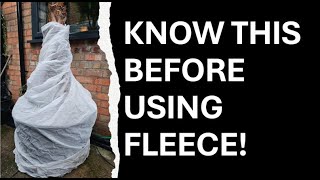 Know This Before Using Fleece For Winter Protection [upl. by Aliehc]