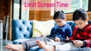 Screen Time How To Limit Child Screen Time  Mastering Screen Time [upl. by Golding322]