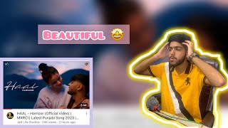 Reaction on HAAL  Harnoor Official Video  MXRCI  Latest Punjabi Song 2023  New Punjabi Song [upl. by Saxen]