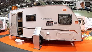 Weinsberg Cara Cito CC 470 QDK Caravan travel trailer Camping Camper walkaround  interior V1671 [upl. by Thrift]