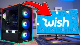 We Built a Budget Gaming PC Using Wish… [upl. by Samul568]