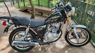 Compré la Suzuki GN 125 F modelo 2023 Nueva cero kilometro [upl. by Niattirb921]