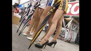 Super GT 1998 Paddock girls in Japan [upl. by Nedle]