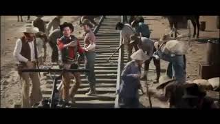 Blazing Saddles Rail Work Scene  Camptown ladies doodah doodah [upl. by Ryder]