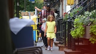 Bradley Cooper Spotted Holding Hands with Daughter Lea in NYC [upl. by Corbett]