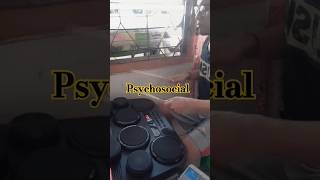 Sekilas  psychosocial slipknot drum cover shorts drums cover [upl. by Ecart350]