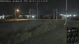 MOKAN Railcams Springfield Missouri BNSF Thayer North Subdivision MP 20470 RECURRENT STREAM [upl. by Latimer640]