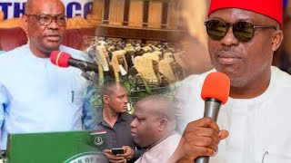 Wike Fubara Supporters Clash Over Anticipated Abuja Protest As Wike LGA Chairman Expose His Intent [upl. by Ahsii]