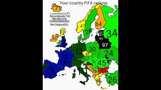 Which are your country FIFA ranking mapping [upl. by Trina737]