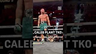 Caleb Plant wins by TKO 🥊 CaneloBerlanga boxing [upl. by Selhorst]