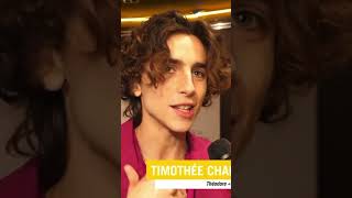 Timothee Chalamet speaking French in an interview for Little Women [upl. by Raynata189]