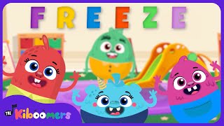 Lets Dance About our Feelings with Emotions Freeze Dance  The Kiboomers Preschool Songs [upl. by Alana789]